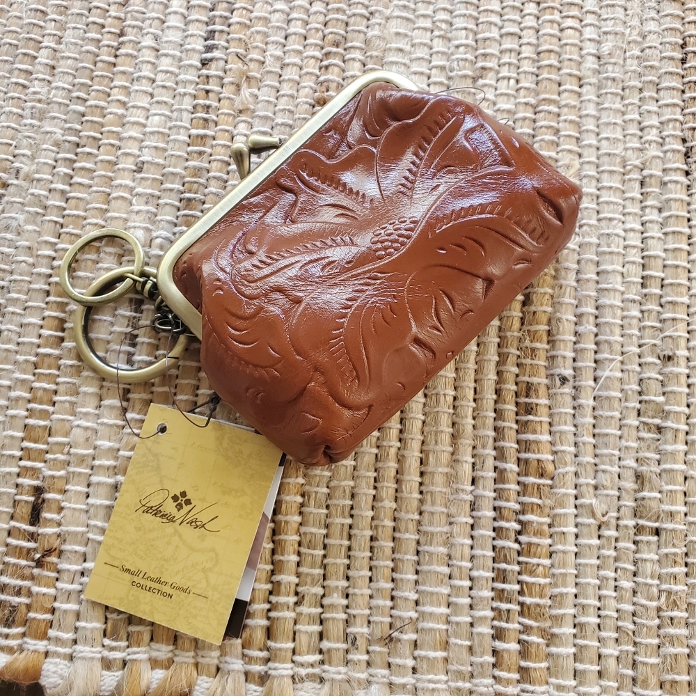 Patricia Nash Leather coin purse